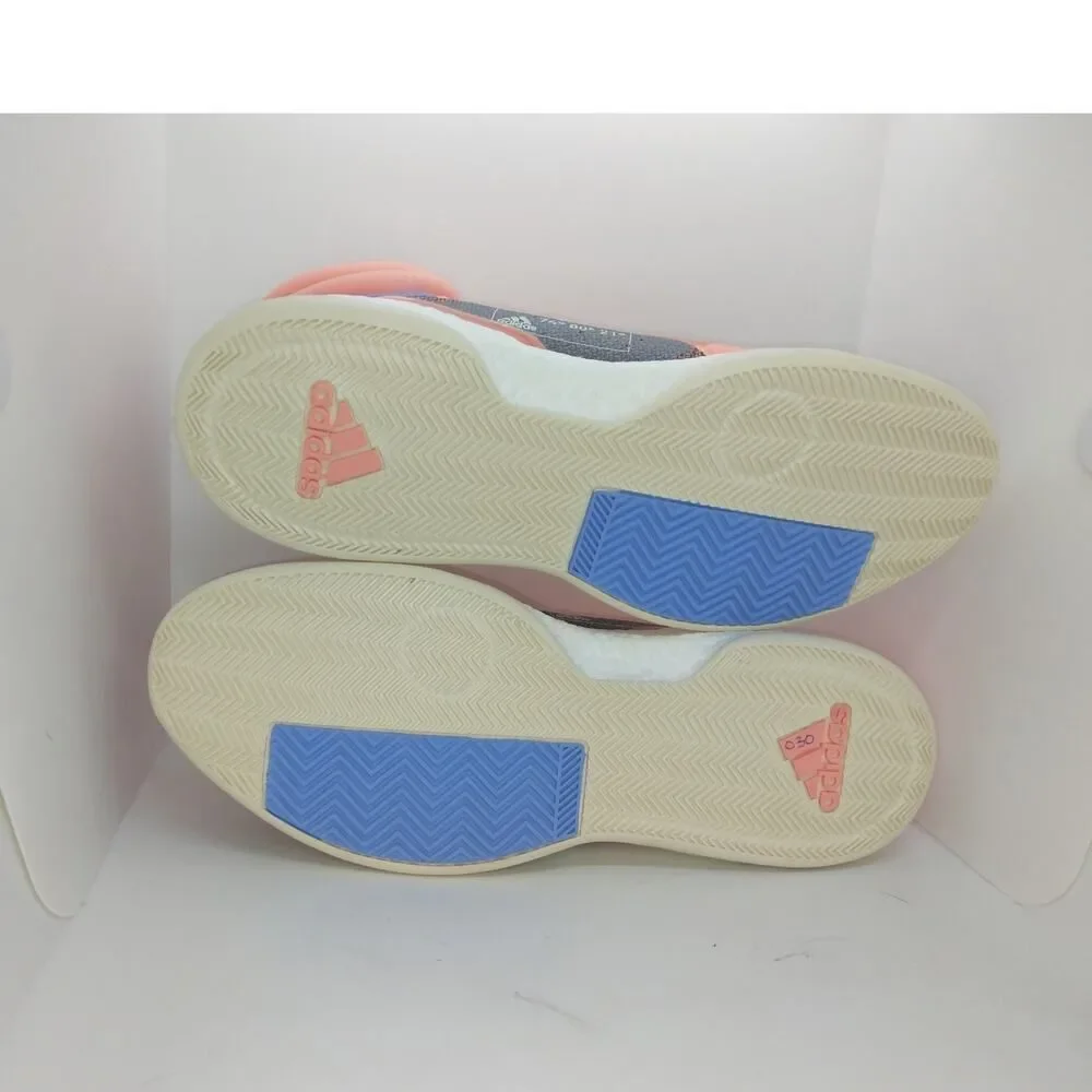 Adidas Marquee Boost Salmon & Gray Basketball Sneakers - SIZE 17!!